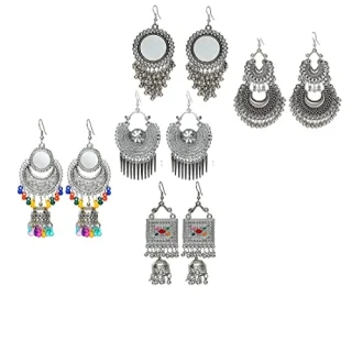 Designer Silver Earrings
