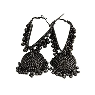 Oxidised Hoop Jhumkas Earring for women and girl