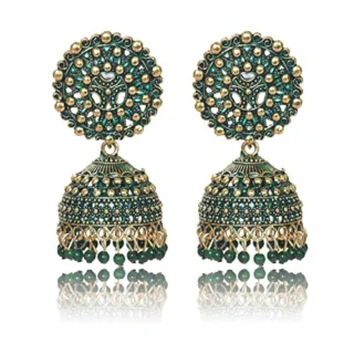 Ethnic Oxidised Jhumka for Women - Party Festival Wear Alloy Jhumki Earring, Wedding