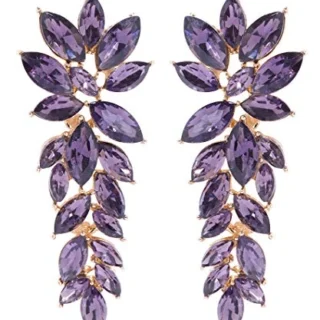 Fashion Jewellery Earings Drop and Dangler Ear rings Crystal Earrings for Girls