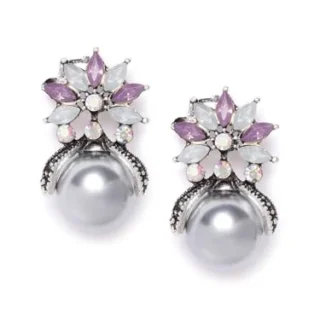 Jewellery Earrings for women Crystal Stud Earrings for Girls