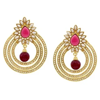 Traditional Pearl JhumkiJhumka Earrings