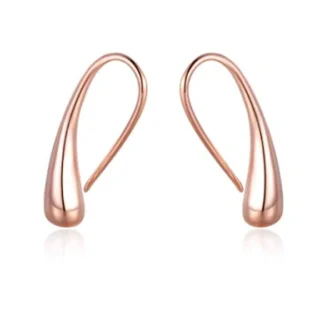 Trendy Water Drop Stud Earrings for Girls